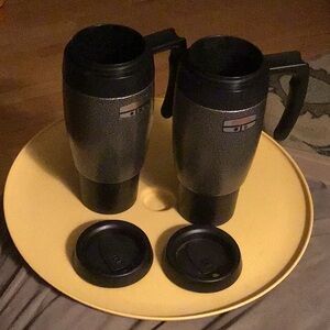 Thermos Travel Mug 20 oz - Hammertone finish x 2.